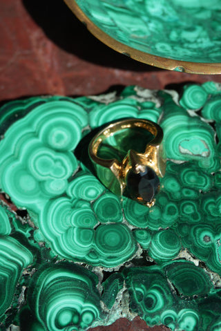 SMOKEY TOPAZ QUEEN SZ 8