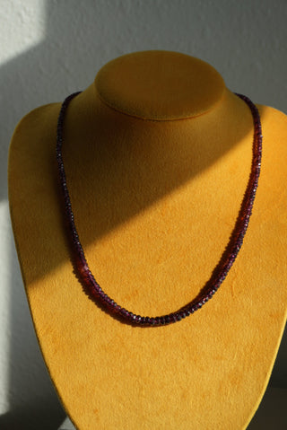 14k AMETHYST CHAIN