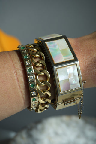MOTHER OF PEARL BANGLE