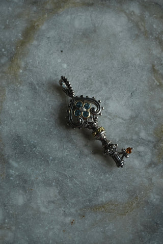 Bixby Treasure - Barbara Bixby Sterling Key Pendant