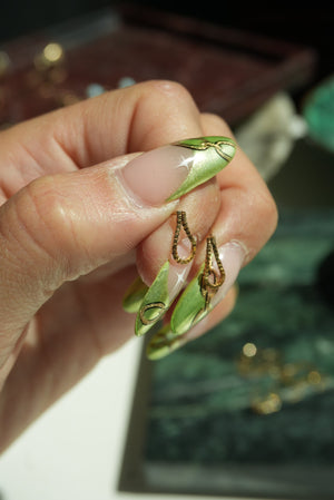 LITTLE GOLD LOOPS