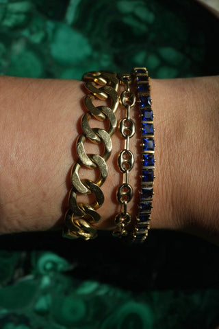 Solid & Striped - Vermeil Sapphire Tennis Bracelet