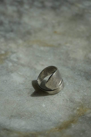SPOON RING SZ 6