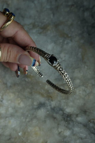 MIDNIGHT STONE - JAI JOHN HARDY BANGLE BRACELET