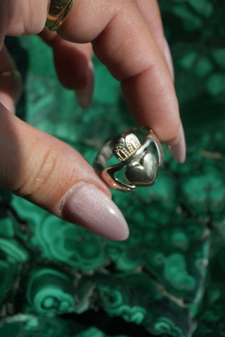 Silver Sweetie - Sterling Claddagh Ring Size 10.5