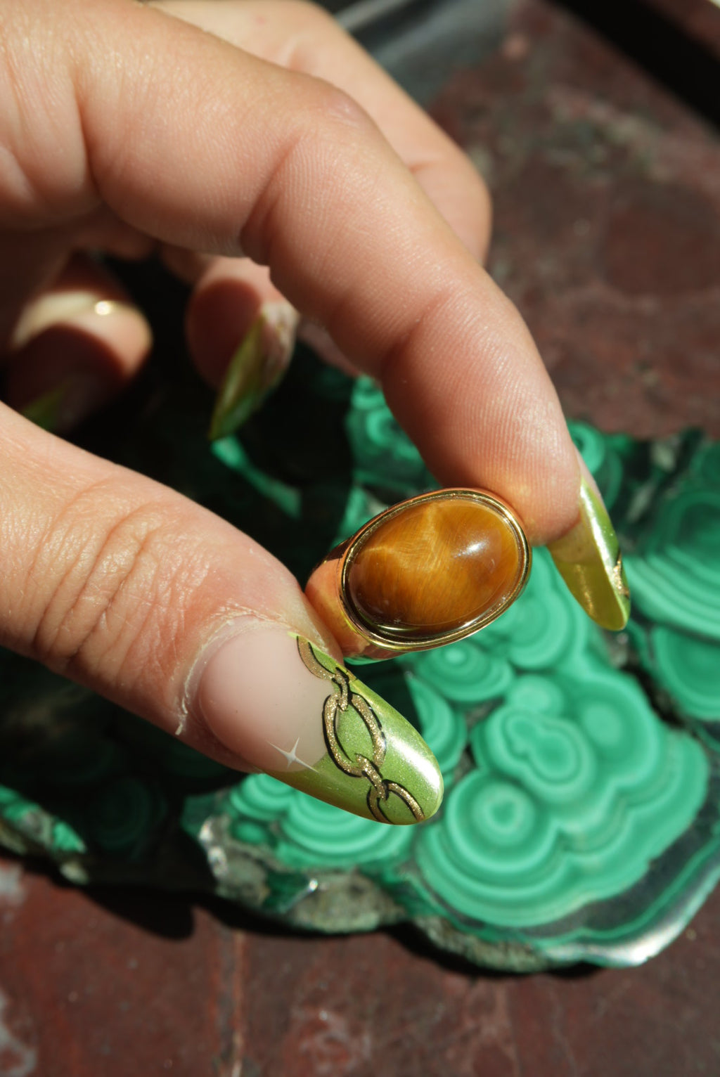 TOTALLY TIGERS EYE SZ 6.5