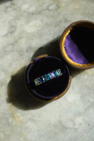 Colors of the Wind - Vermeil Eternity Band Size 8