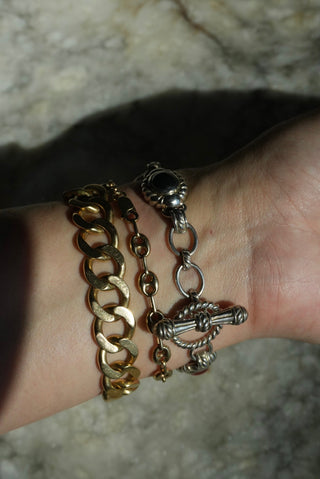 Jade Collector - Sterling Jade Bracelet