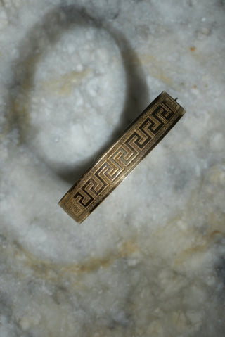 GREEK KEY BANGLE BRACELET