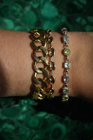 Candy Cutie - Sterling Pastel Gemstone Bracelet