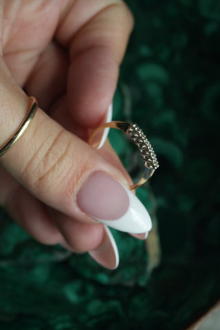 14K DIAMOND BAND