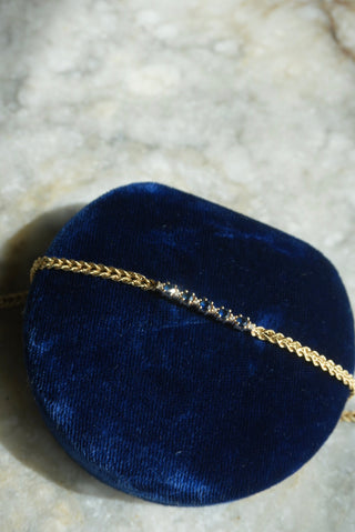 14K SAPPHIRE BRACELET