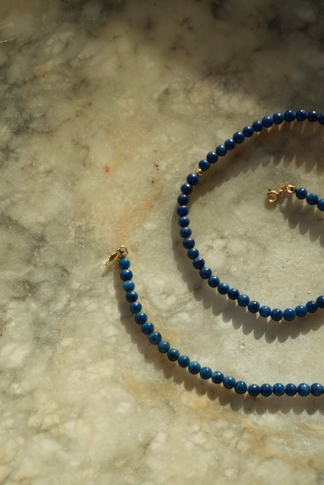 16INCH 14k LAPIS NECKLACE