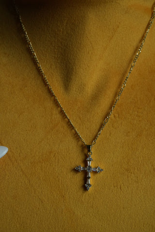 Ice Baby -  Cross Necklace