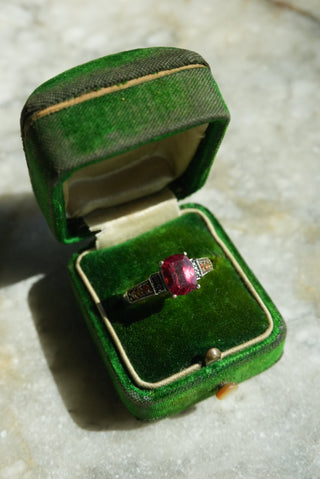 Sunset Stones - Sterling Gemstone Ring Size 10