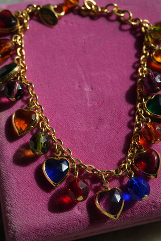 Candy Hearts - Joan Rivers Charm Bracelet