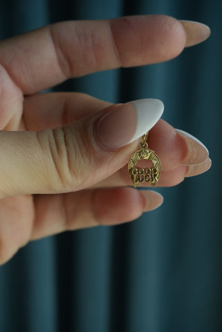 14K GOOD LUCK CHARM