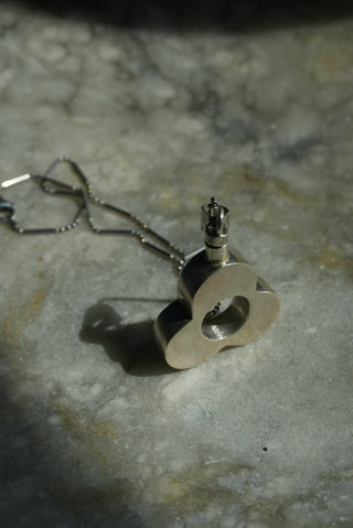 Lucky Club - Sterling Vial Necklace