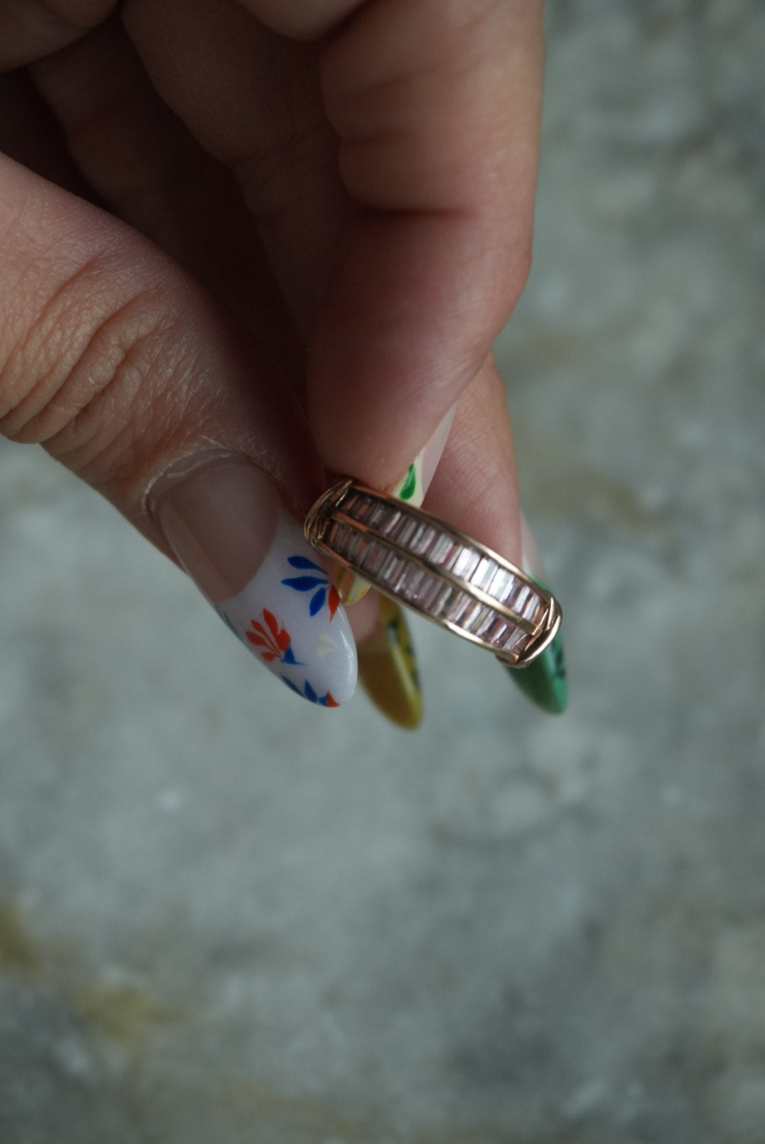 BAGUETTE BAND SZ 8