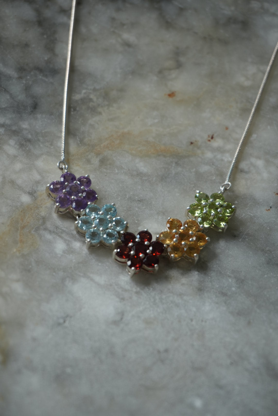 CHAKRA STERLING SILVER FLOWERS