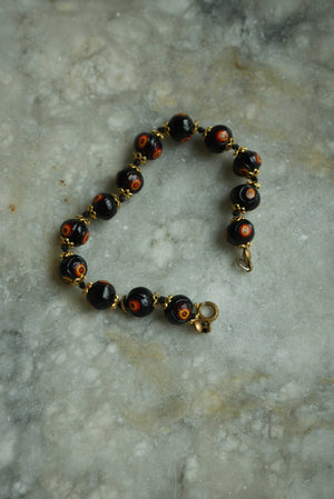 MURANO GLASS BEADED BRACELET
