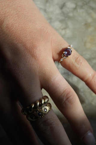 Sugarplum Fairy - Vermeil Gemstone Ring Size 4