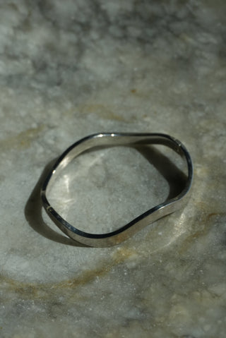 Wavy Baby - Sterling Wavy Bangle Bracelet