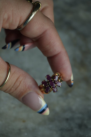 10K RUBY RING
