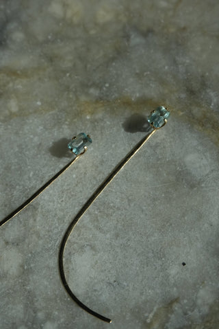 14k Unique Threader Earrings