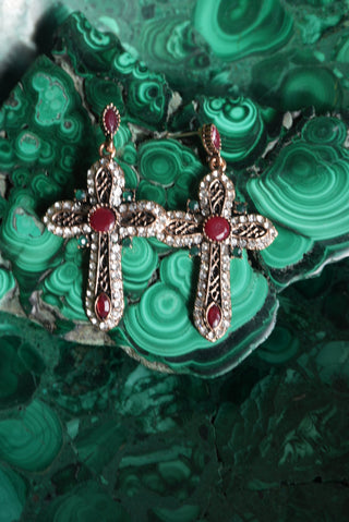 CROSS EARRINGS