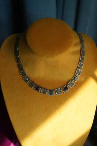 16 INCH ART DECO NECKLACE