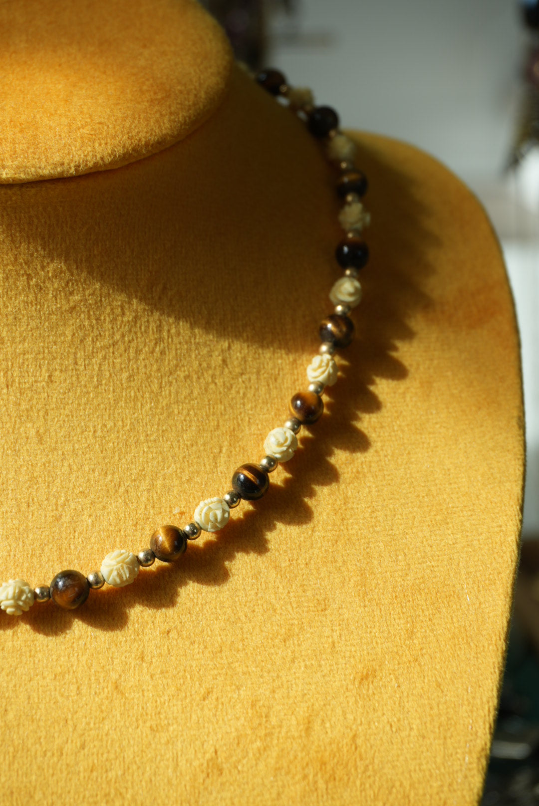 IVORY & TIGERS EYE