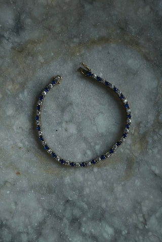 Americana - Vermeil Gemstone Tennis Bracelet