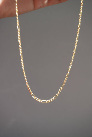 14k FIGARO CHAIN
