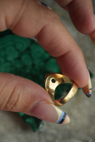 14K PRINCESS DIANA RING