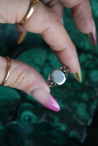 STERLING SIGNET RING SZ 9