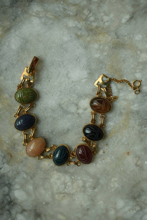 SCARAB BEETLE BRACELET