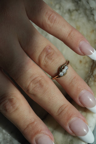 14K DIAMOND RING