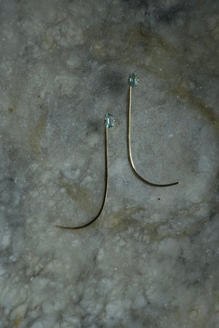 14k Unique Threader Earrings