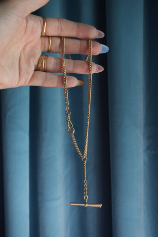 15 INCH WATCH CHAIN NECKLACE