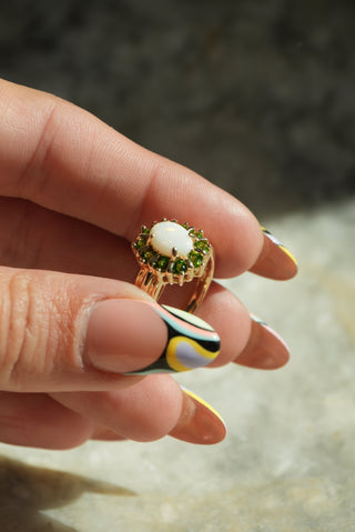 OPAL RING 14k