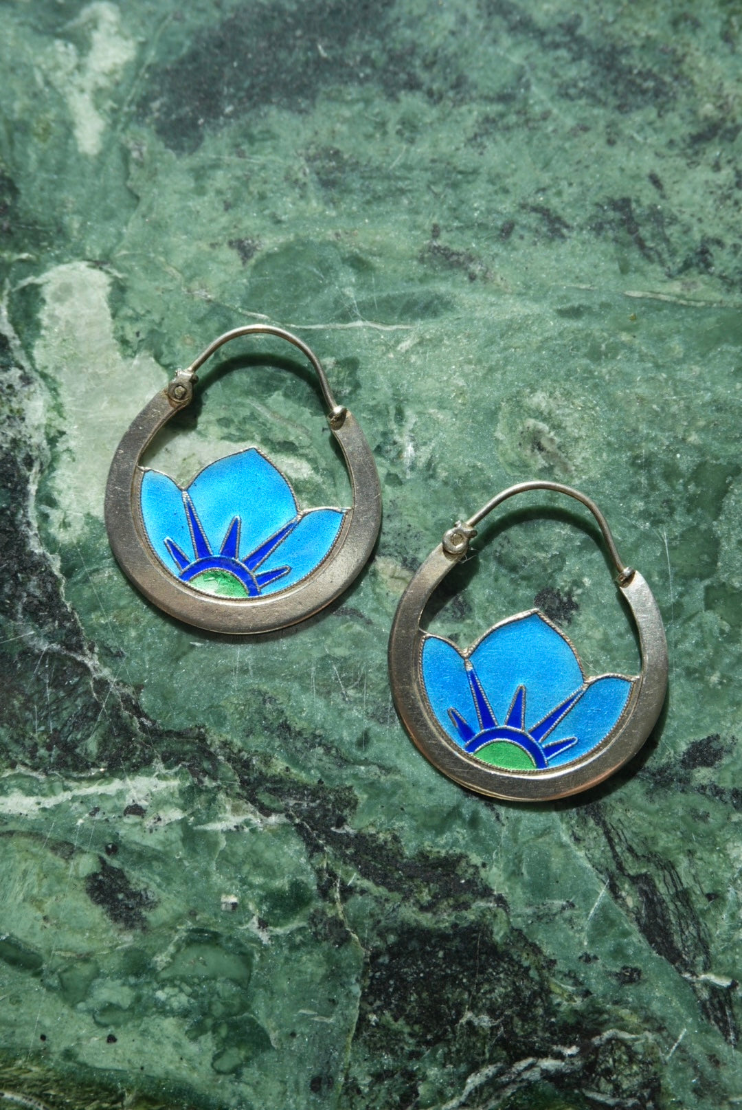 BLUE LOTUS HOOPS