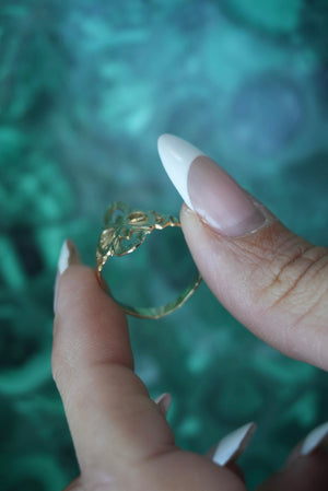 14K GOLDEN LACE