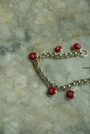 RED EVIL EYE CHARM