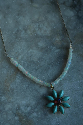 FLOWER POWER OPAL STRAND