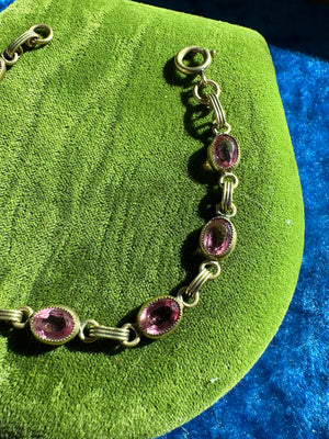 PINK SAPPHIRE BRACELET