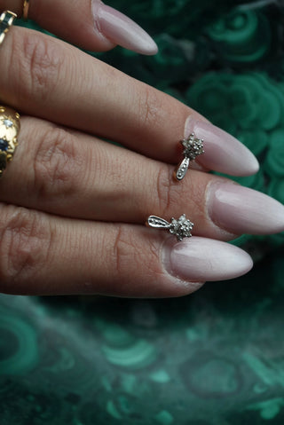 14k Shooting Star Studs