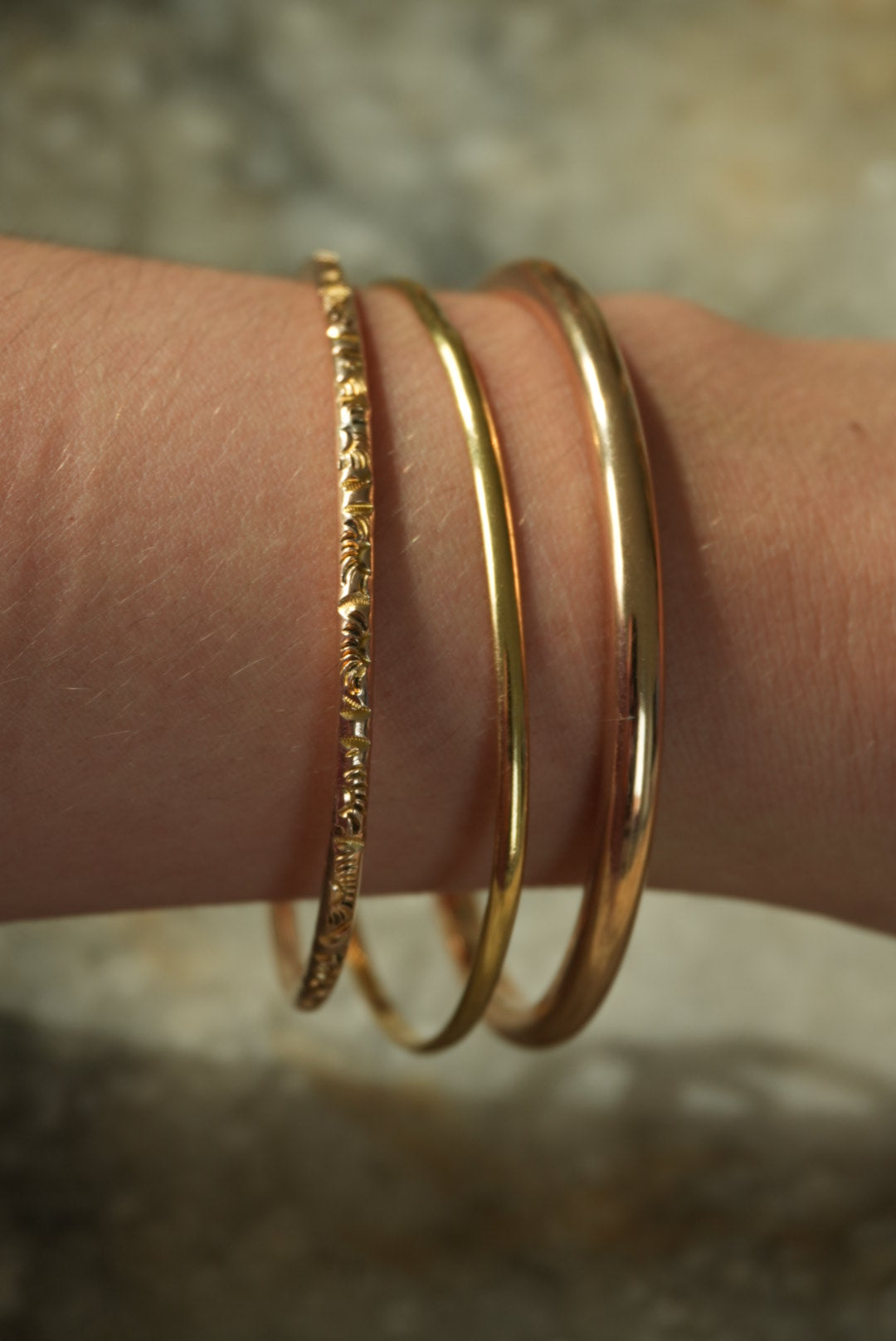 14K BANGLES