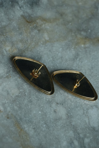 14K OPAL CHIP EARRINGS