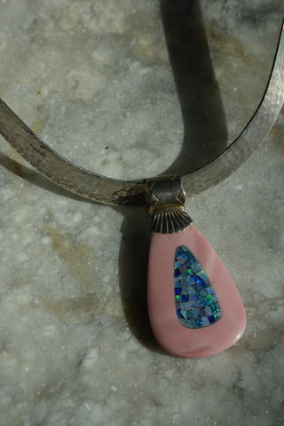 Jay King - Sterling Opal Collar Necklace